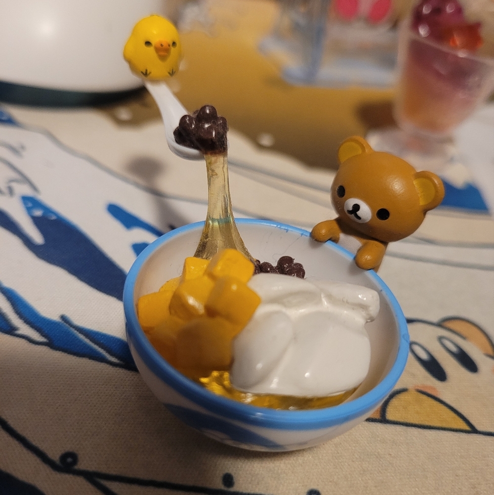 Rilakkuma Rement figure tofu pudding asian sweets